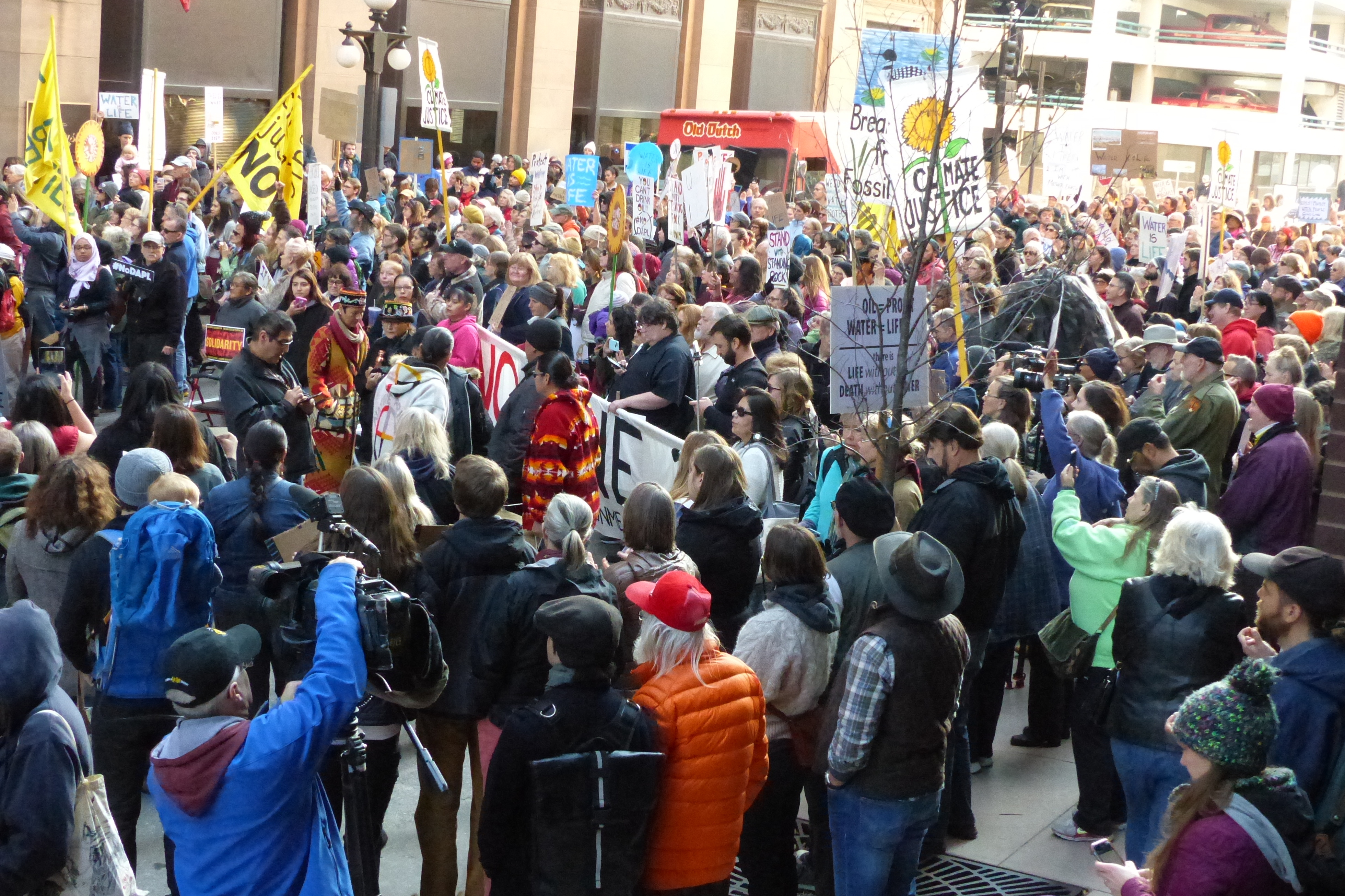 Dakota Access Pipeline Rally - St. Paul, MN (credit: Scott Russell)