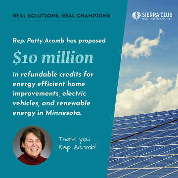 Real Solutions, Real Champions - Thank You, Rep. Acomb