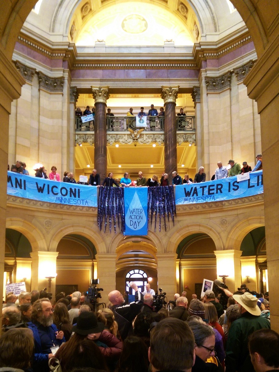 Water Action Day at the Minnesota State Capitol, April 19, 2017