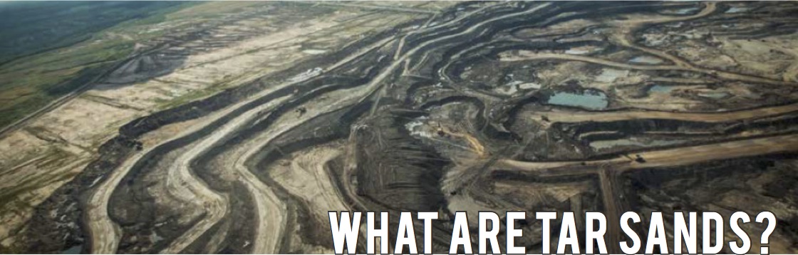 Tar sands from the air
