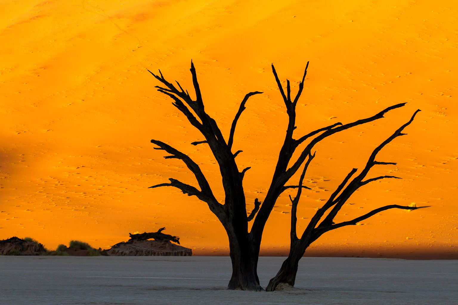 Sunset Glow in Namibia