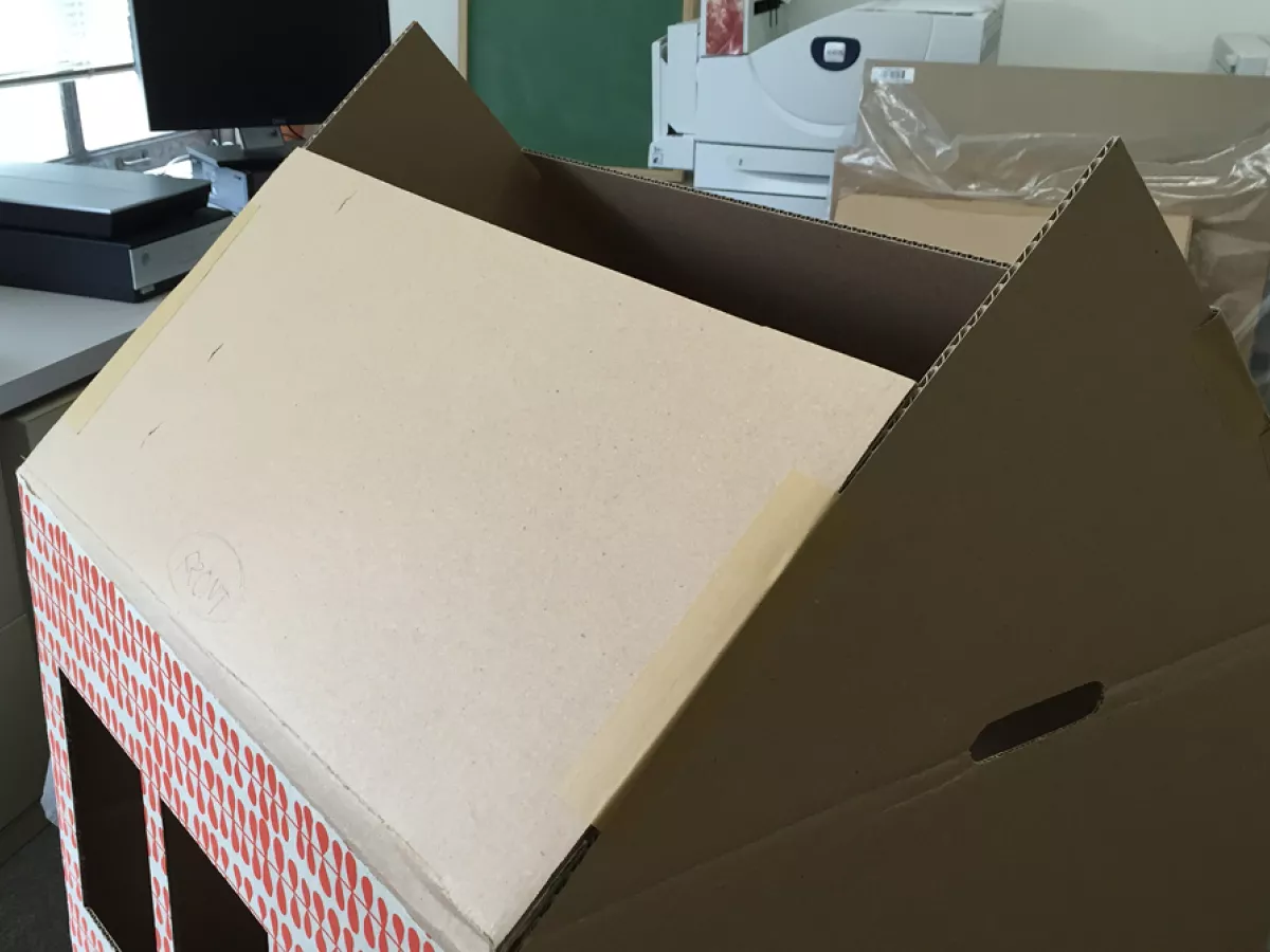 Diy Cardboard box/Homemade cardboard box/How to make cardboard box