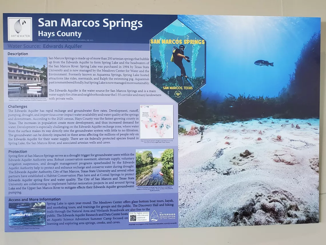 San Marcos Springs Poster