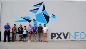 Phoenixville Borough PXVNEO mural