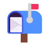 graphic of a mailbox with a letter in it