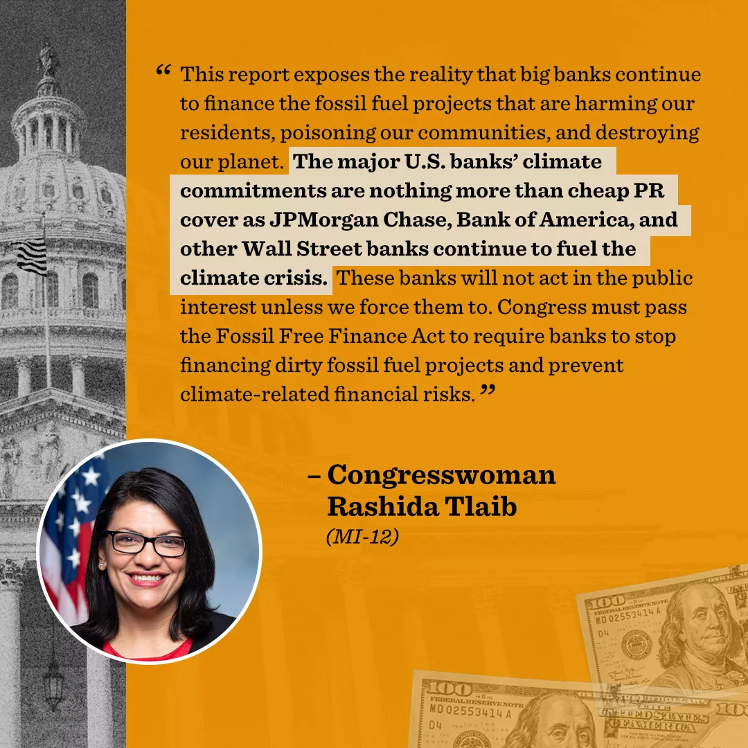 Congresswoman Tlaib Report Endorsement