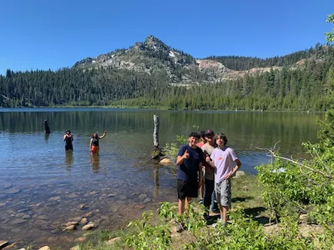 Hug High Camping Thumbnail - Kids at the lake