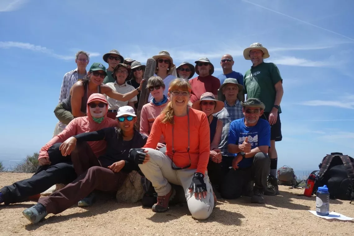 Angeles Chapter Group Hike