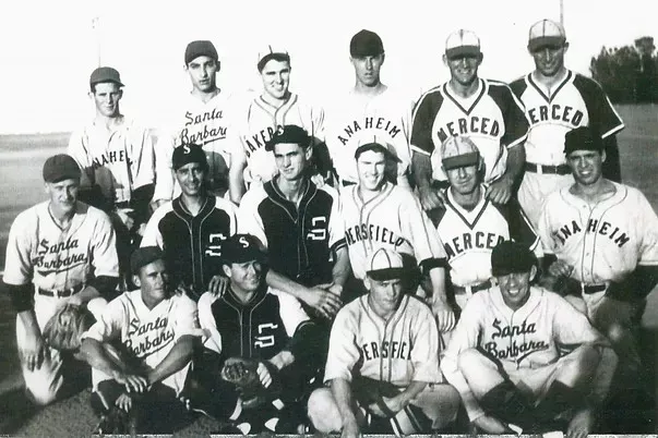 California League Farm Team, historic photo