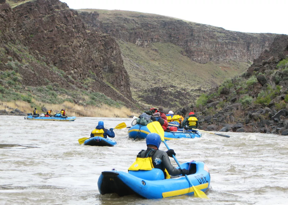 Rafting in Owyhee Canyonlands