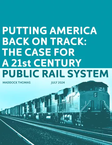 Putting America Back on Track: The Case for a 21st Century