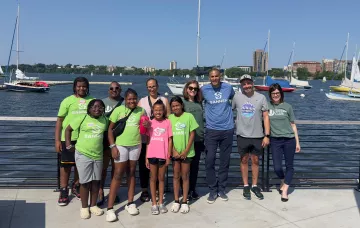 Sanneh Foundation and Minneapolis Sailing Center outing July 12, 2024
