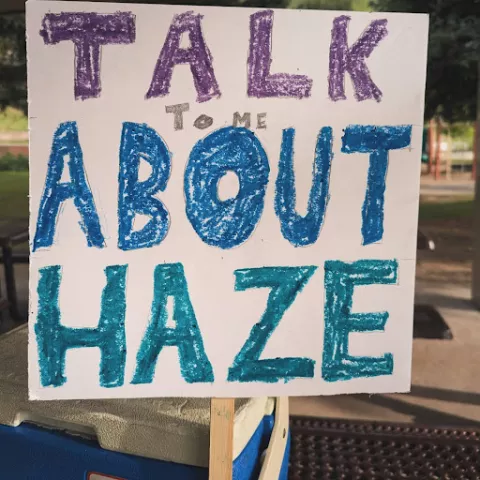 Talk to me about haze.sign