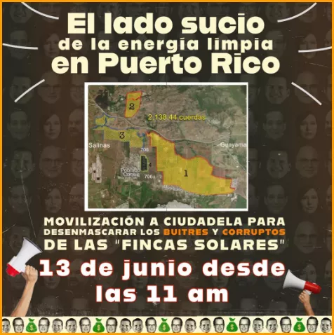 13 de junio desde las 11 am -- Movilizacion a Ciudadela Cara Desenmascarar los Buitres y Corruptos