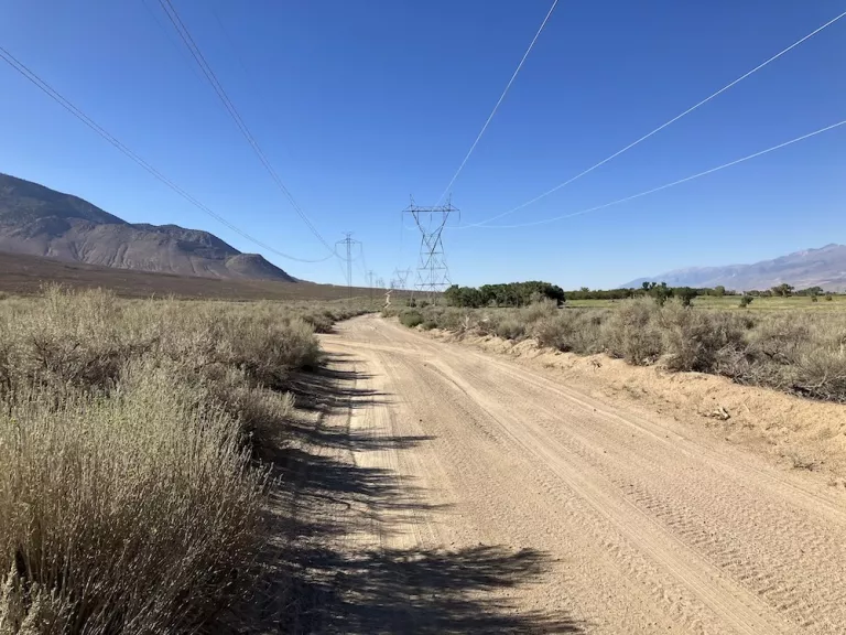 photo of alt T2T route proposed south of Keough Hot Springs