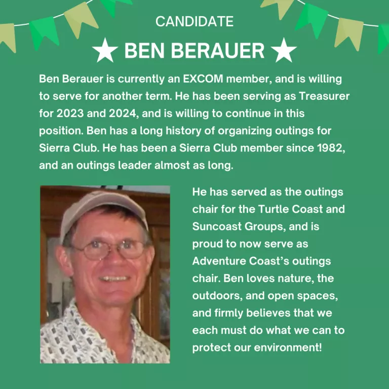 Ben 2024 ExCom Candidate