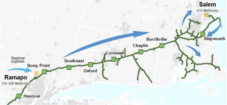 Project Maple transmission pipeline through MA 