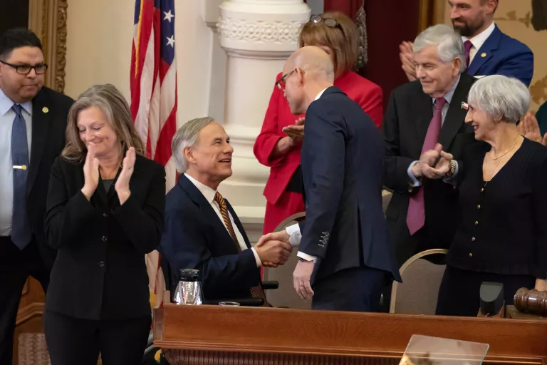 gov abbott at the texas house