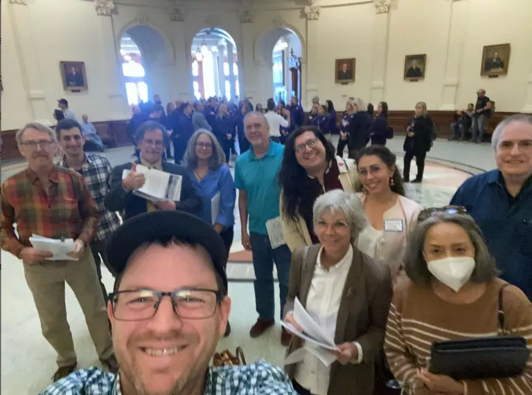 lobby team at texas capitol