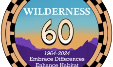 Logo of the 60th Anniversary of the Wilderness Act