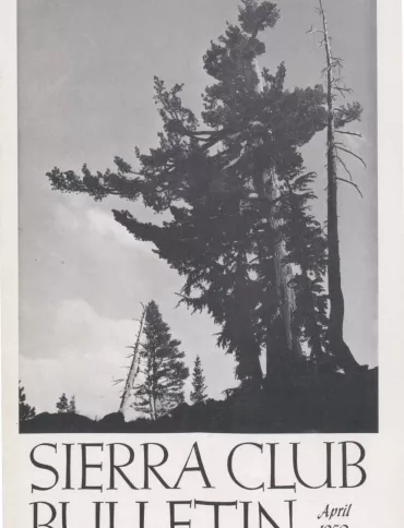 Sierra Club Bulletin April 1950