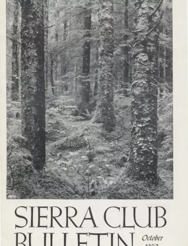 Sierra Club Bulletin October 1950