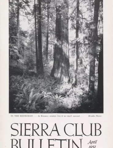 Sierra Club Bulletin April 1951