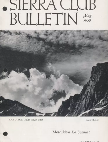 Sierra Club Bulletin May 1953