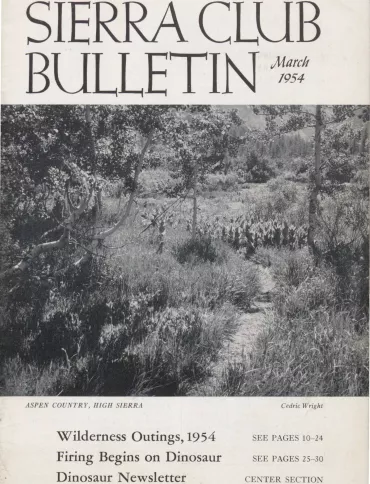 Sierra Club Bulletin March 1954