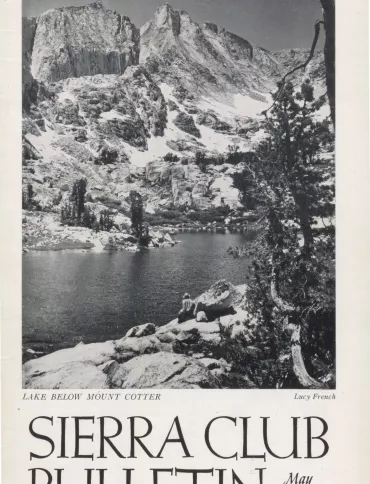Sierra Club Bulletin May 1954