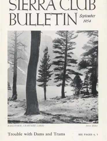 Sierra Club Bulletin September 1954