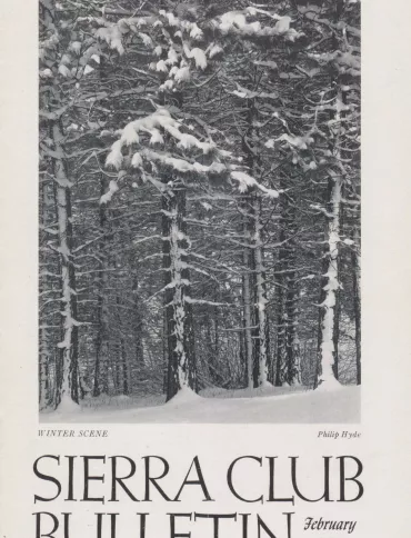 Sierra Club Bulletin February 1957