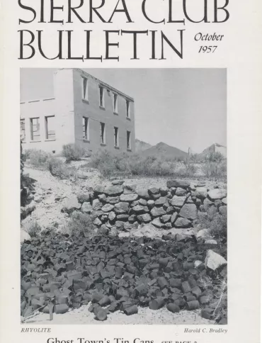 Sierra Club Bulletin October 1957