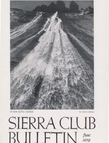 Sierra Club Bulletin June 1958