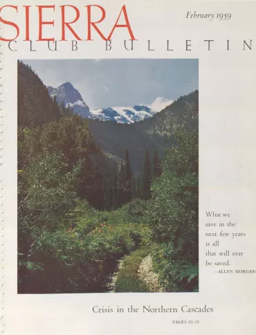 Sierra Club Bulletin February 1959