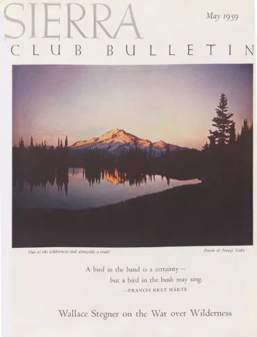 Sierra Club Bulletin May 1959
