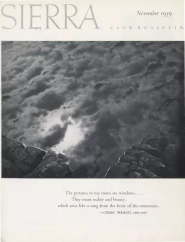 Sierra Club Bulletin November 1959