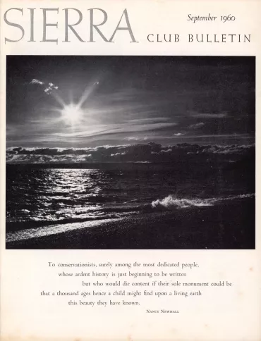 Sierra Club Bulletin June 1960