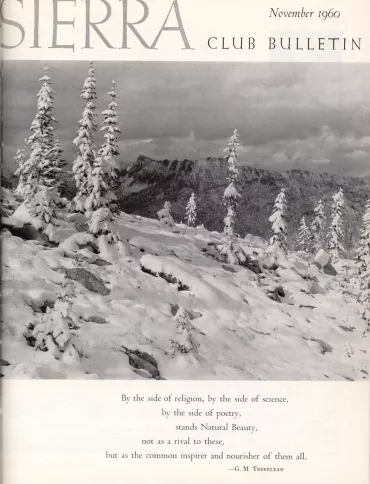 Sierra Club Bulletin November 1960