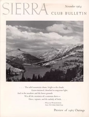 Sierra Club Bulletin November 1964
