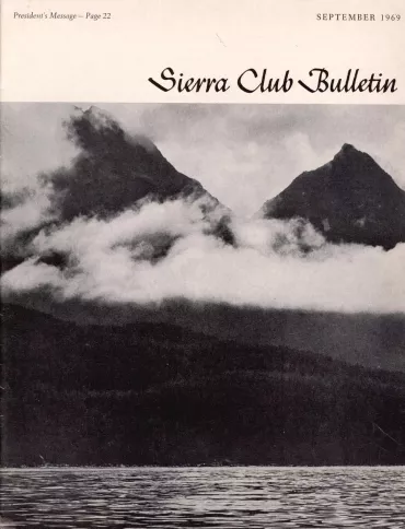 Sierra Club Bulletin September 1969