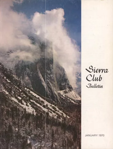 Sierra Club Bulletin January 1970