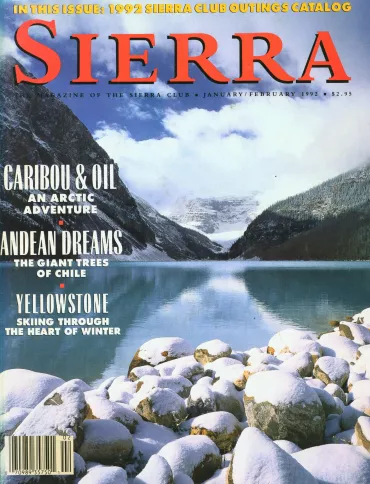 Sierra magazine January/February 1992