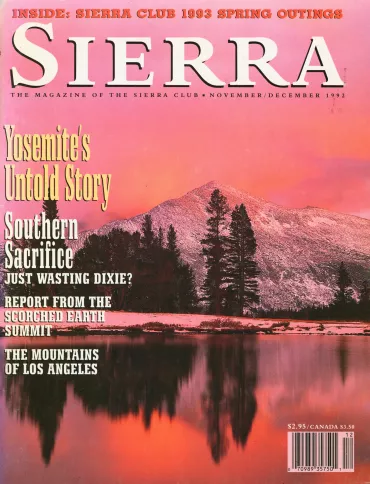 Sierra magazine November/December 1992