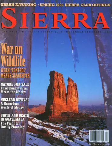 Sierra magazine November/December 1993