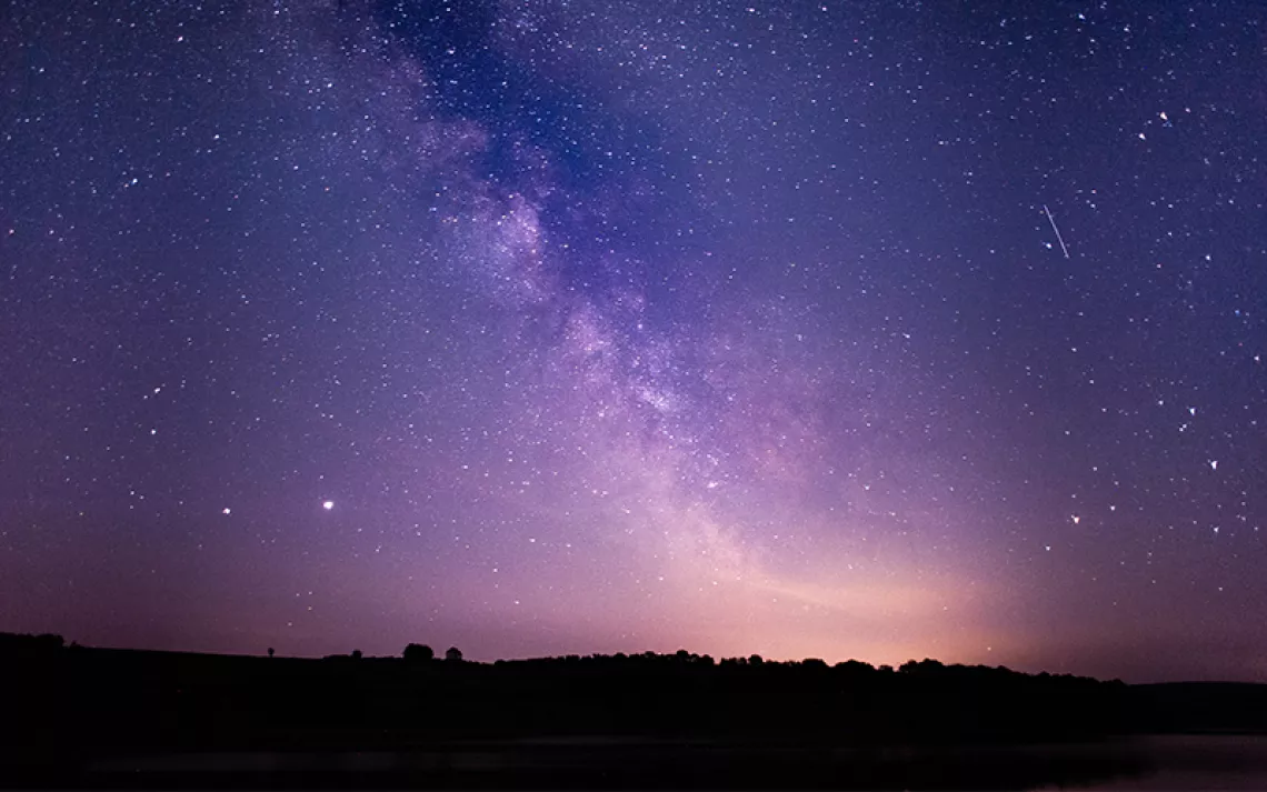 Light pollution is drowning the starry night sky faster than