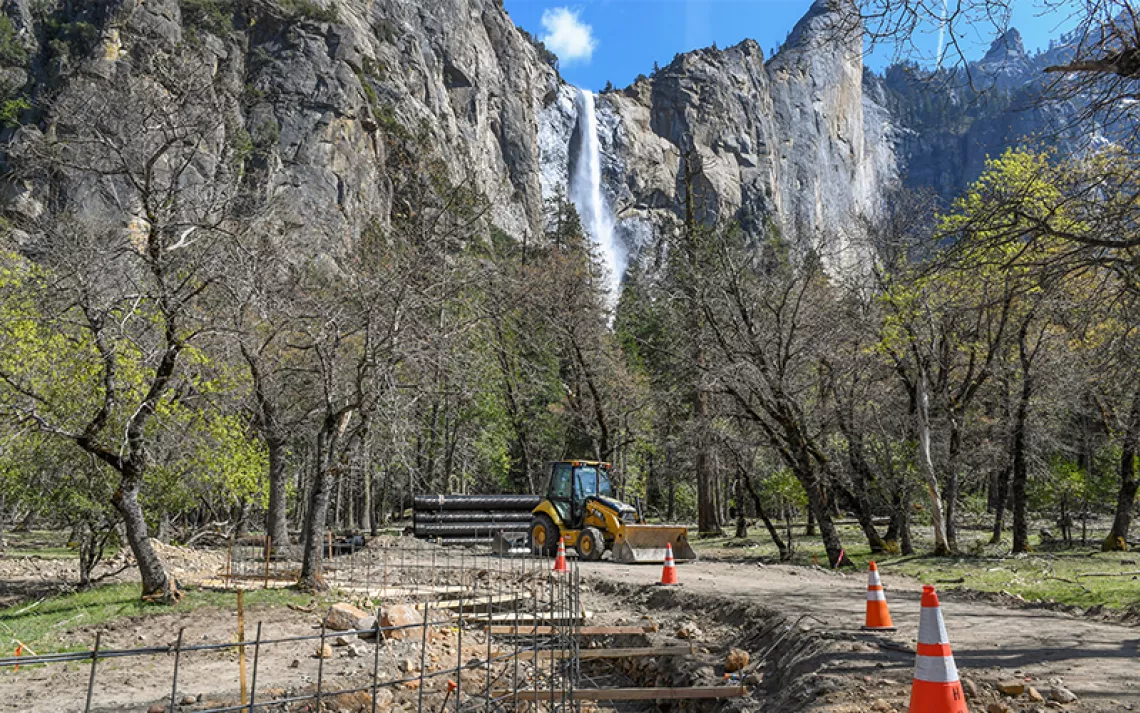 At Yosemite National Park, the Crush of Visitors Sparks a Construction