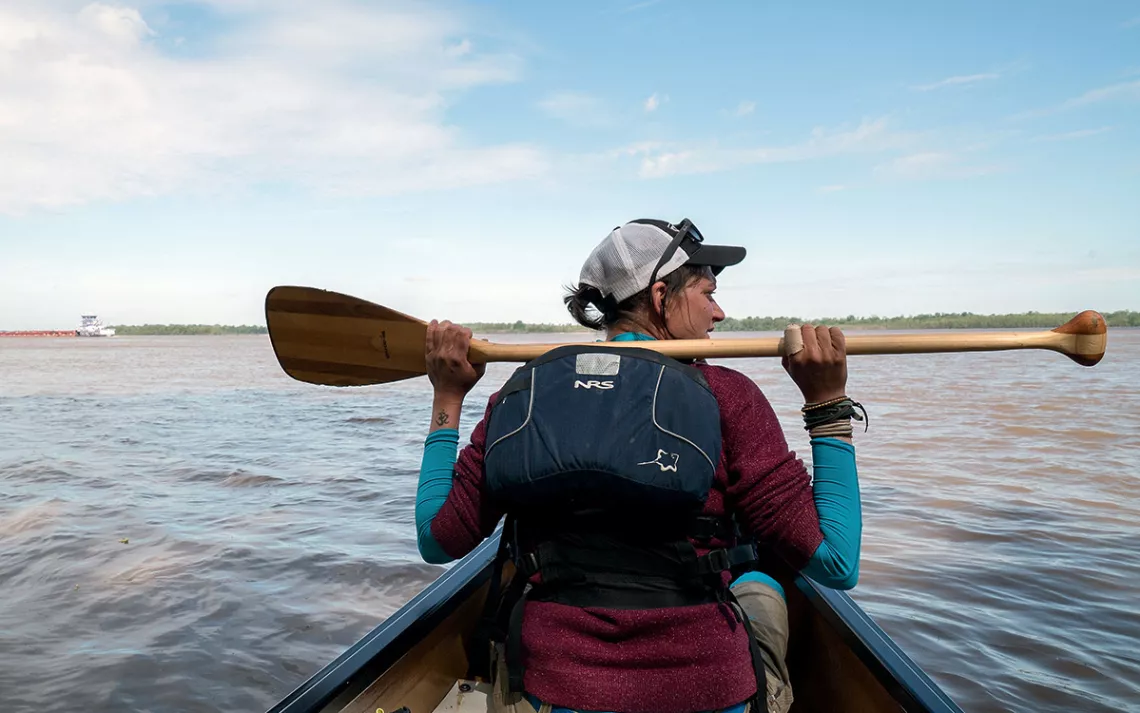 Paddling the Lower Mississippi Ain't a Huck Finn Journey Anymore