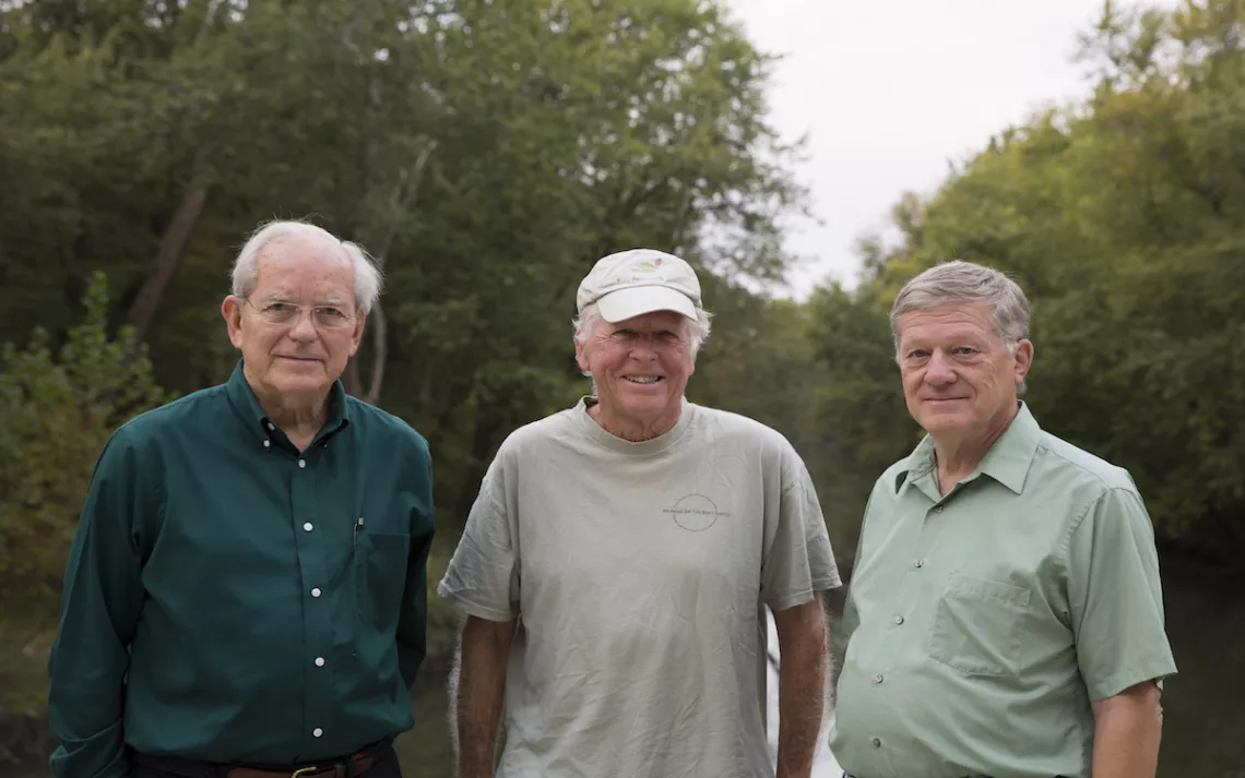 Bruce Hannon, Jack Paxton, and John Marlin