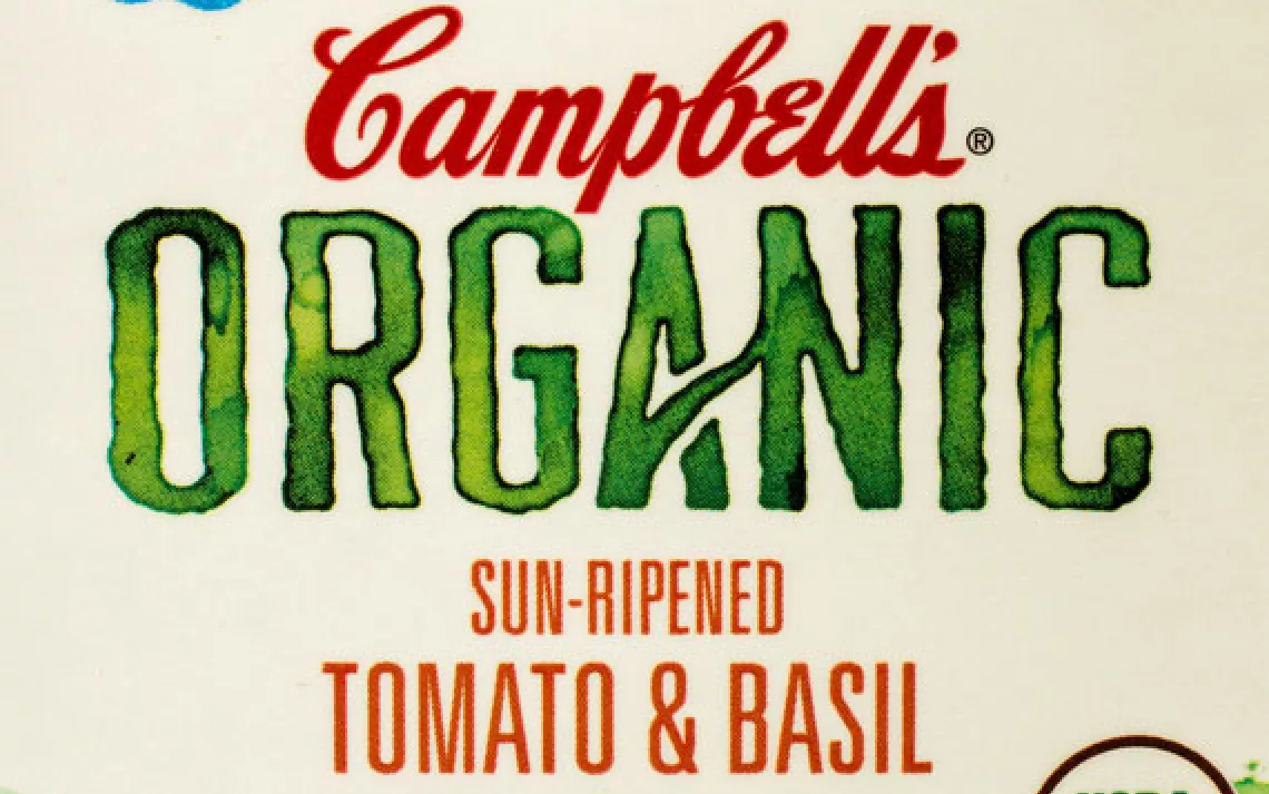 Campbell's organic soup